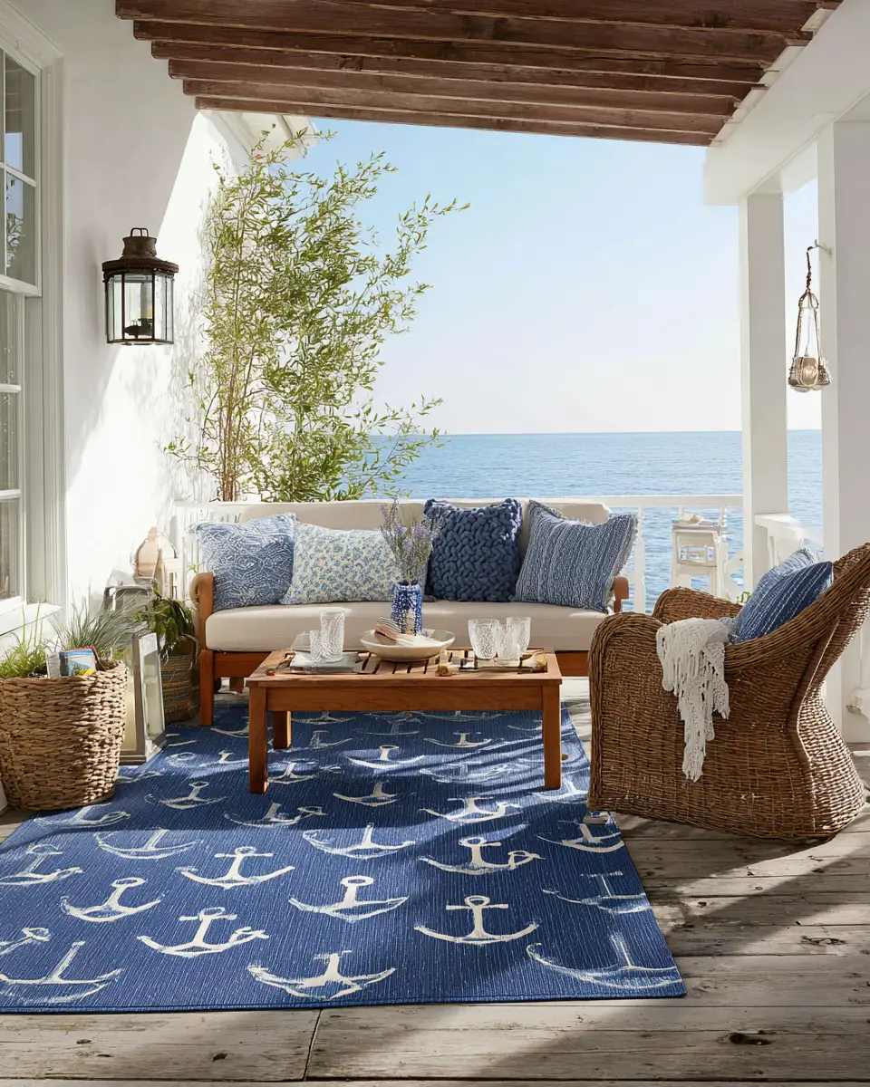 Renter-Friendly Coastal Patio Decor Ideas