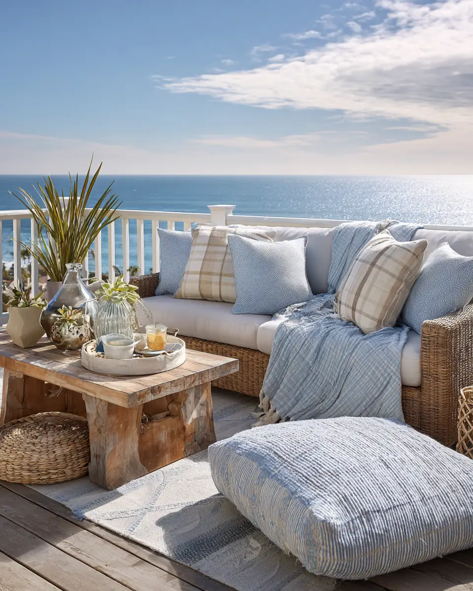 Renter-Friendly Coastal Patio Decor Ideas