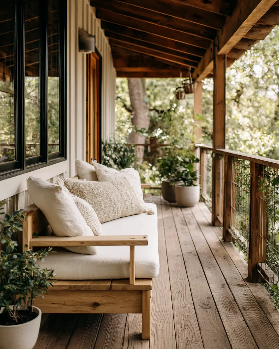 Renter-Friendly Japandi Porch Decor Ideas
