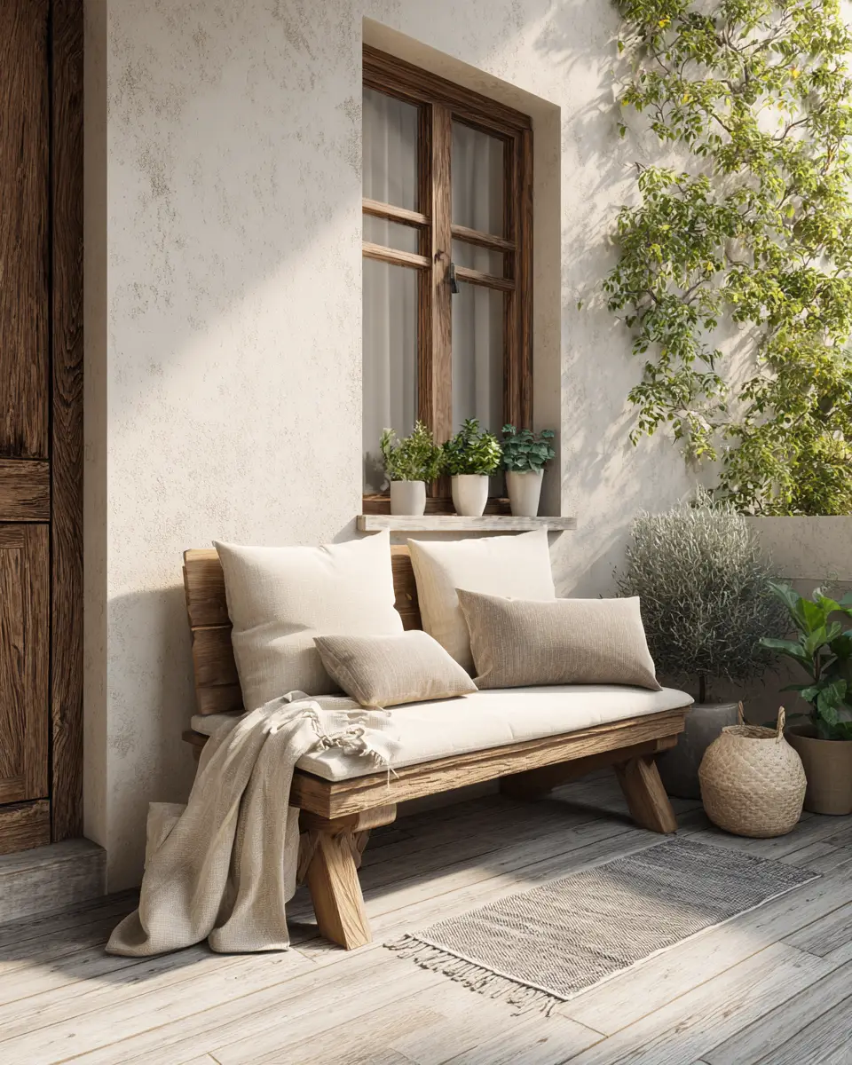 Renter-Friendly Japandi Porch Decor Ideas