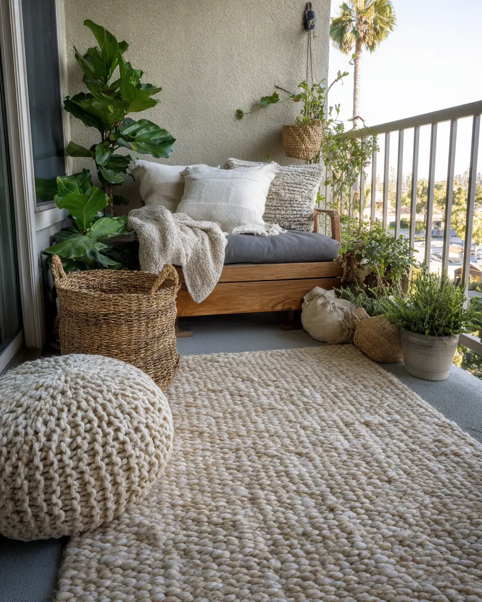Renter-Friendly Japandi Porch Decor Ideas