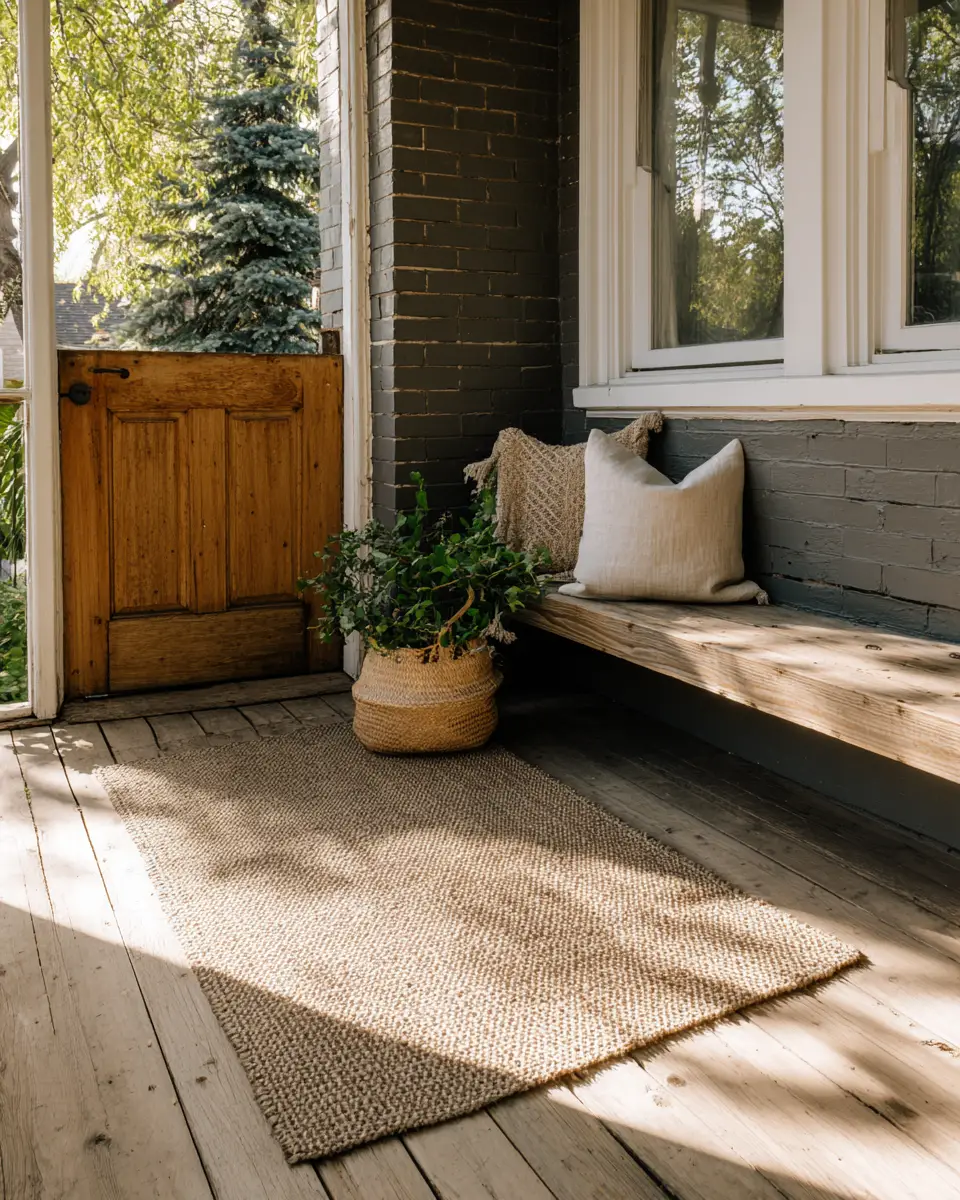 Renter-Friendly Japandi Porch Decor Ideas