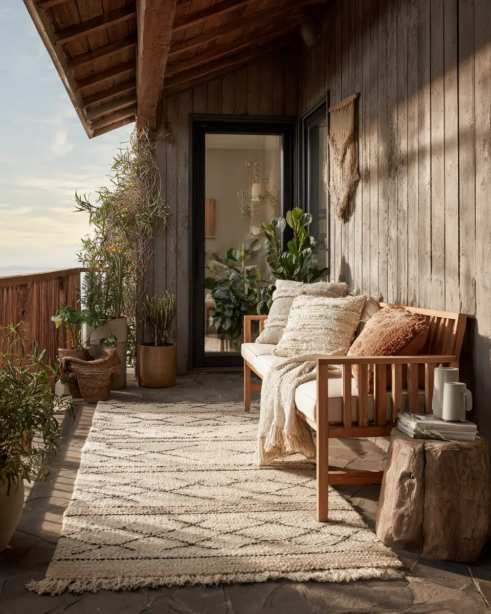 Renter-Friendly Japandi Porch Decor Ideas