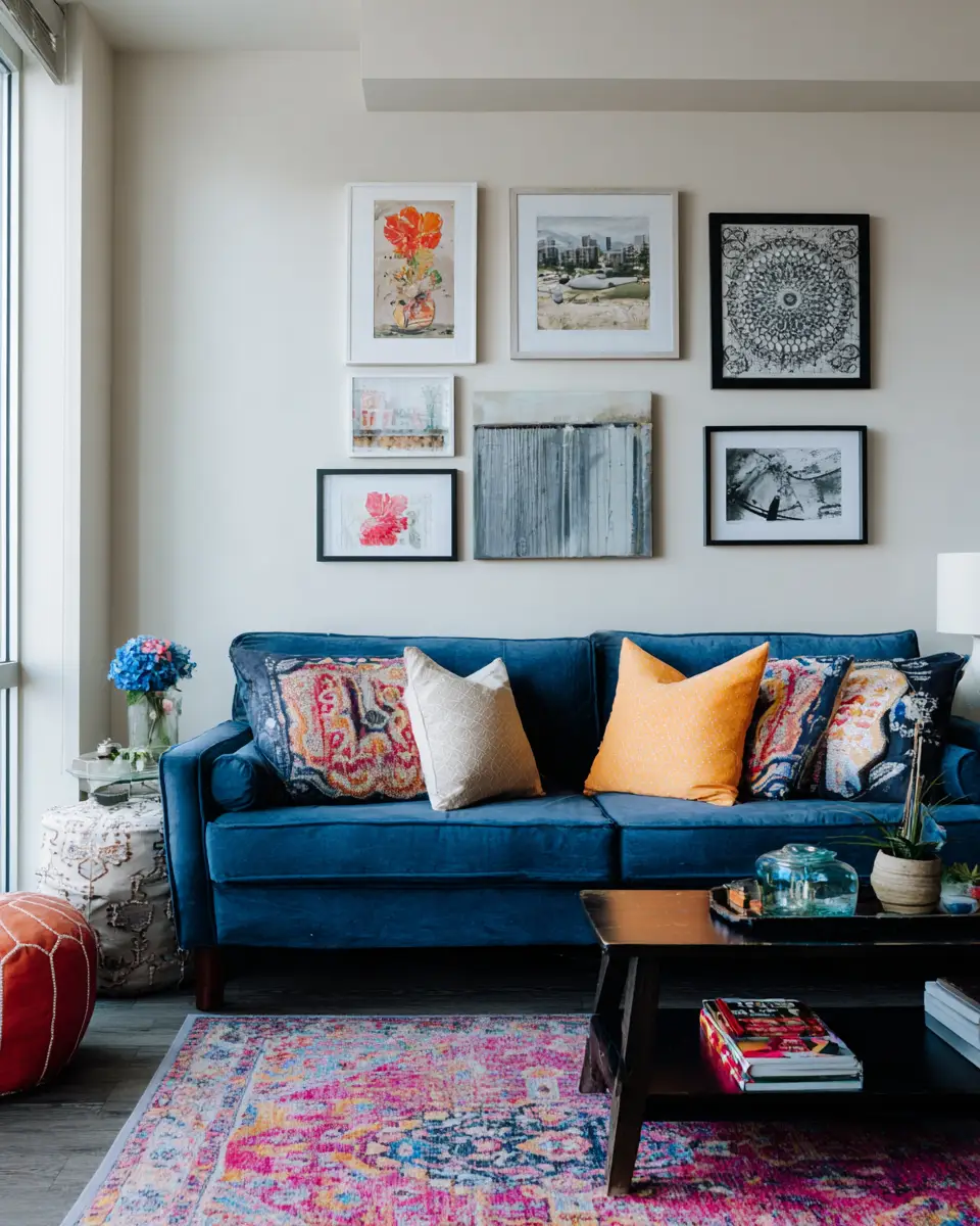 Renter-Friendly Living Room Decor Ideas