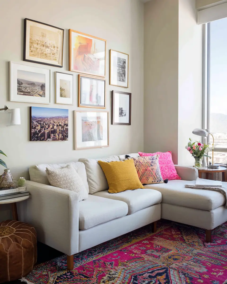 Renter-Friendly Living Room Decor Ideas