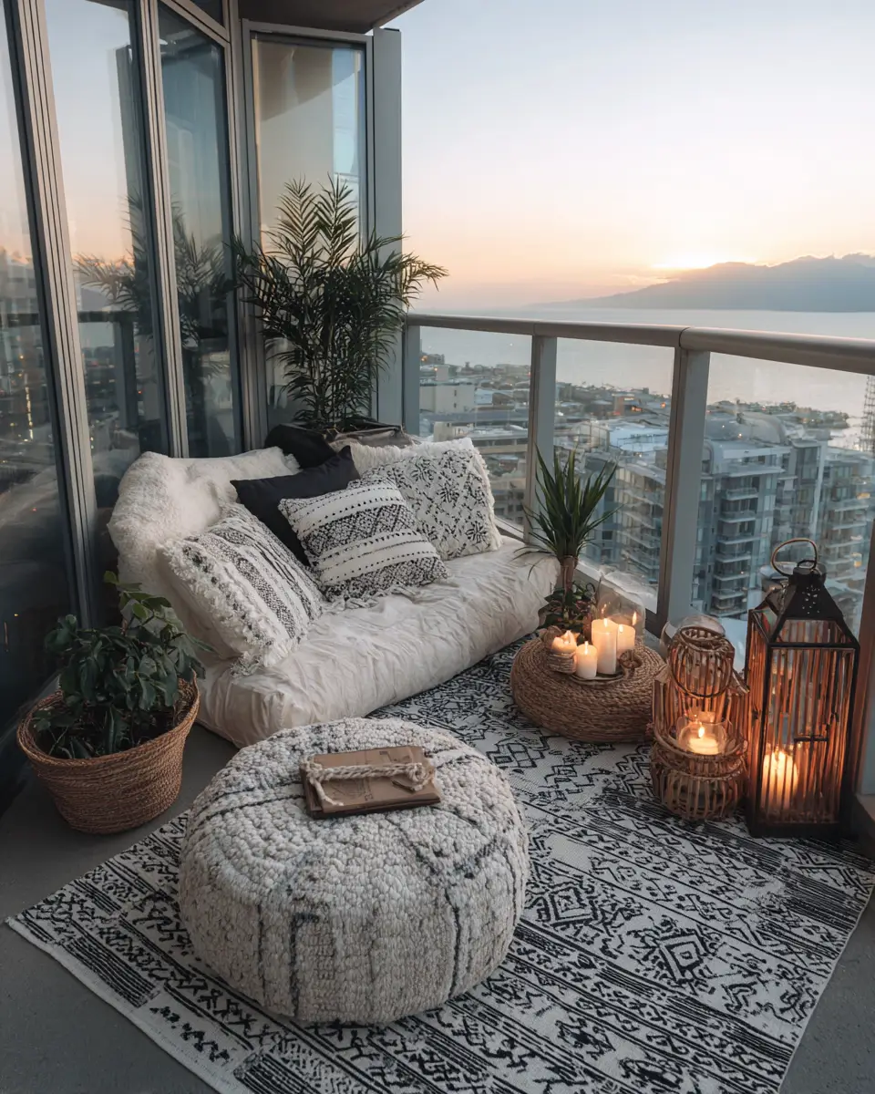 Renter-Friendly Modern Balcony Decor Ideas