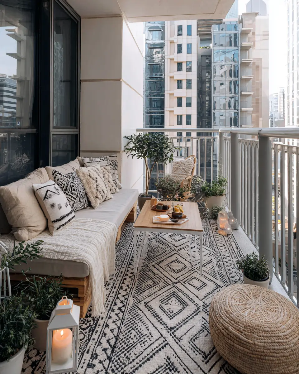 Renter-Friendly Modern Balcony Decor Ideas