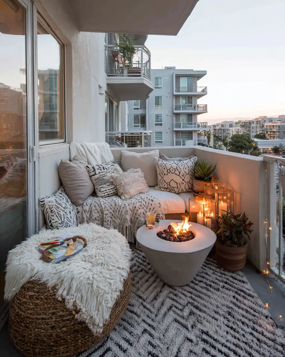 Renter-Friendly Modern Balcony Decor Ideas