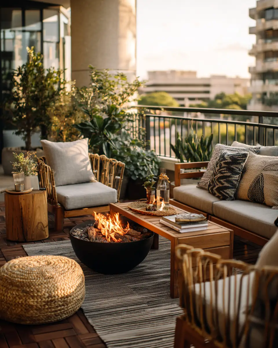 Renter-Friendly Modern Balcony Decor Ideas