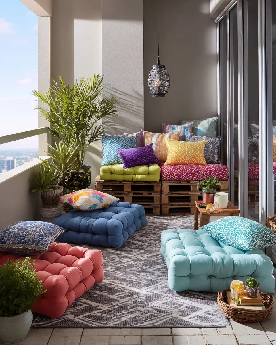Renter-Friendly Modern Balcony Decor Ideas