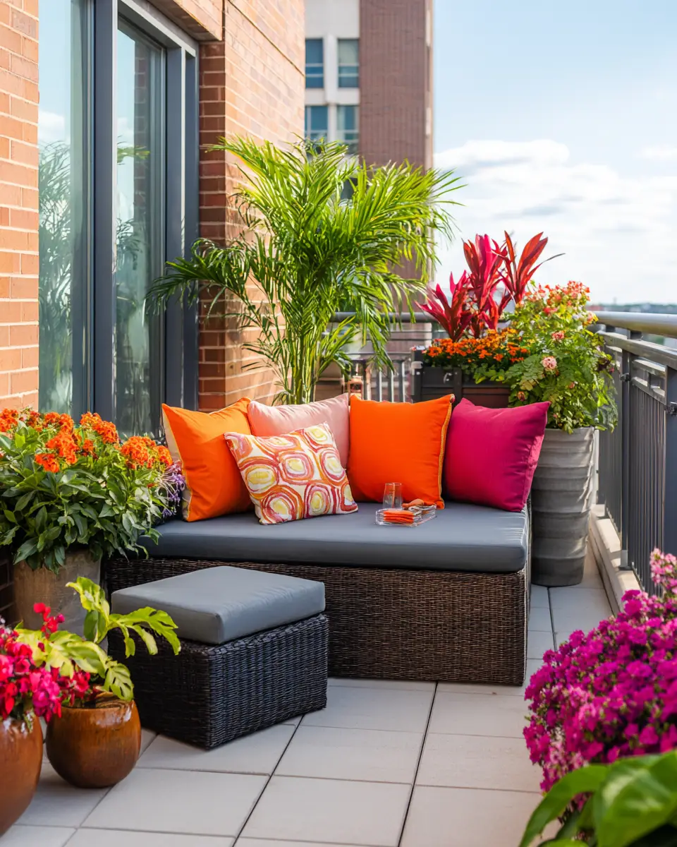 Renter-Friendly Modern Balcony Decor Ideas