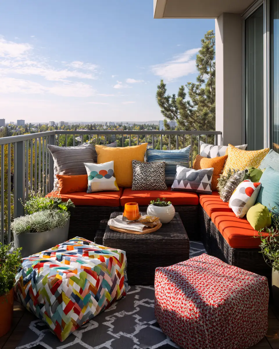 Renter-Friendly Modern Balcony Decor Ideas