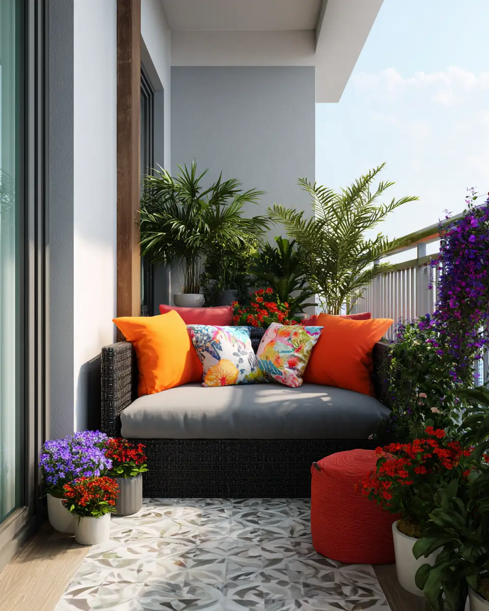 Renter-Friendly Modern Balcony Decor Ideas