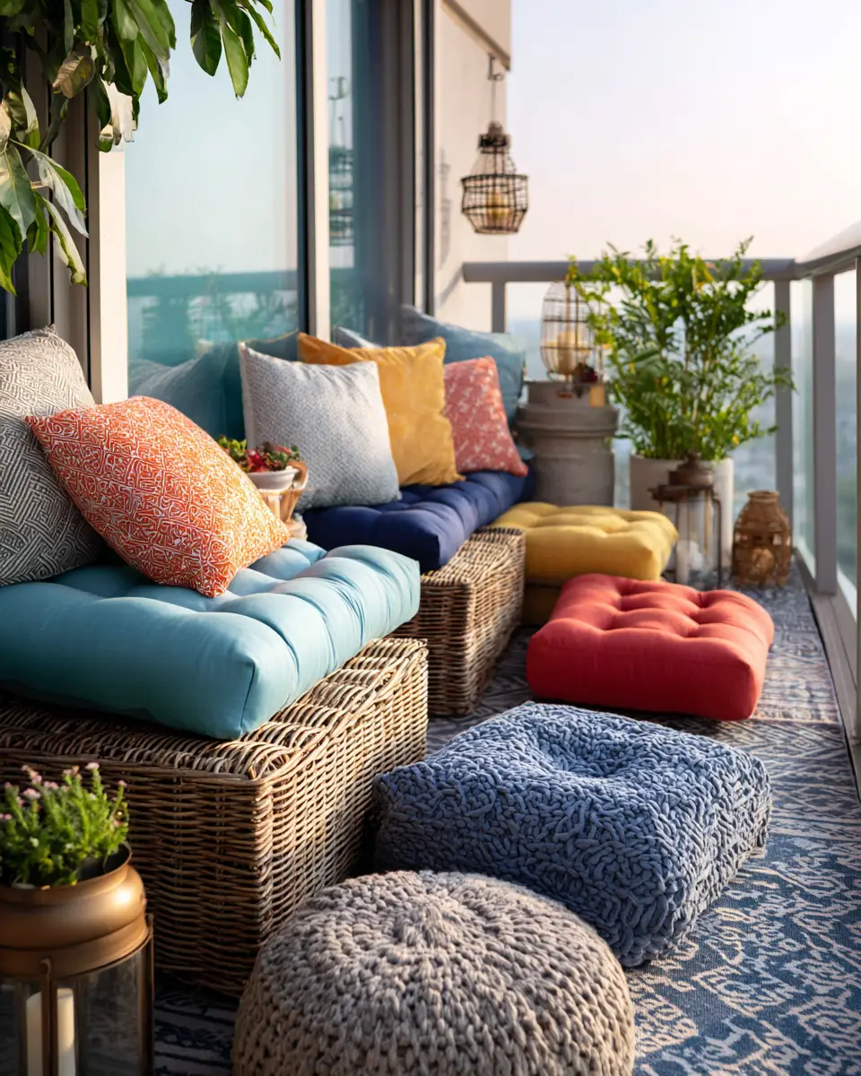 Renter-Friendly Modern Balcony Decor Ideas