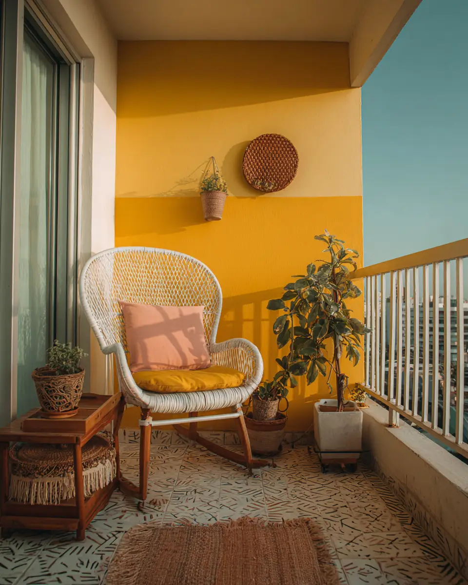 Renter-Friendly Modern Balcony Decor Ideas