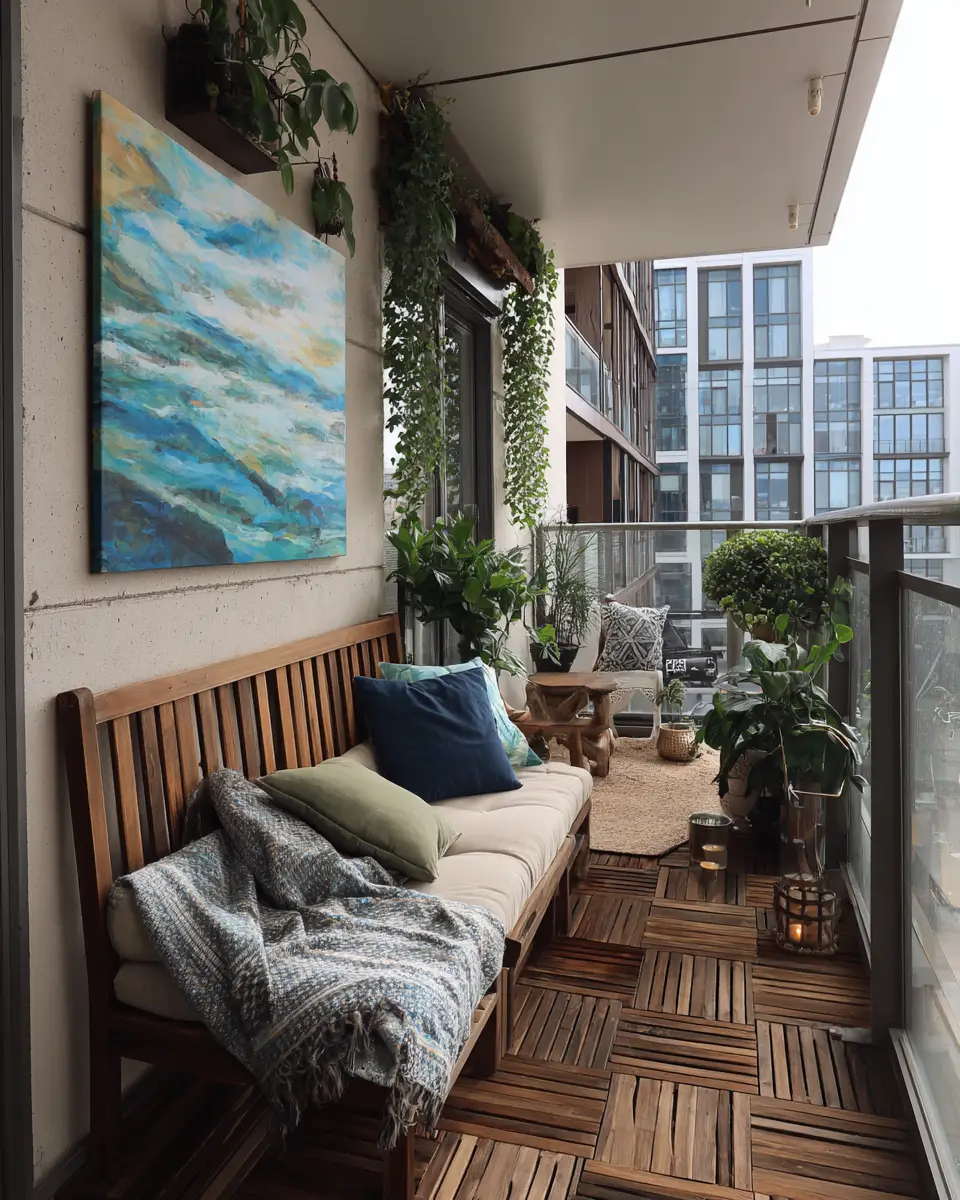Renter-Friendly Modern Balcony Decor Ideas