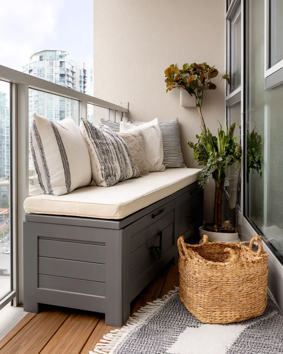 Renter-Friendly Modern Balcony Decor Ideas