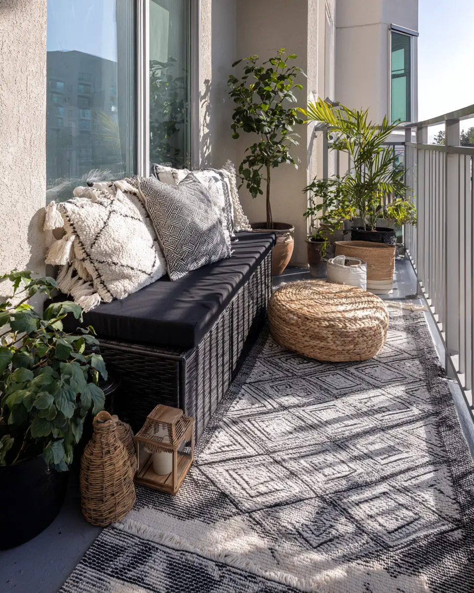 Renter-Friendly Modern Balcony Decor Ideas