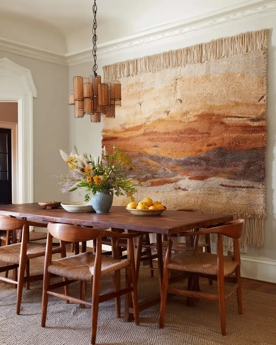 Rust Boho Dining Room Decor Ideas