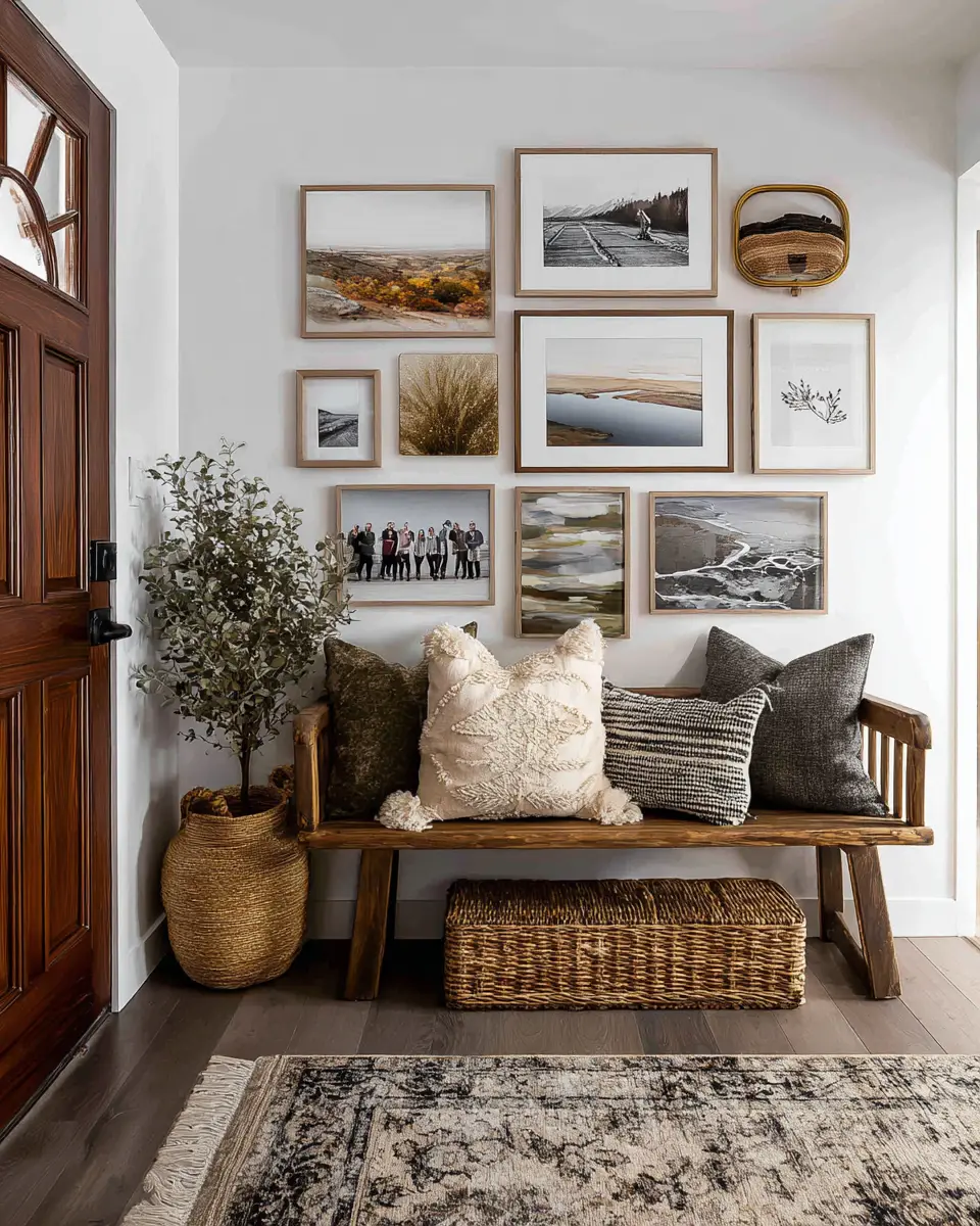 Rust Boho Entryway Decor Ideas