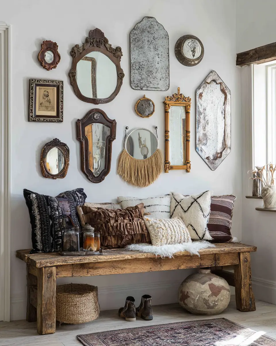 Rust Boho Entryway Decor Ideas