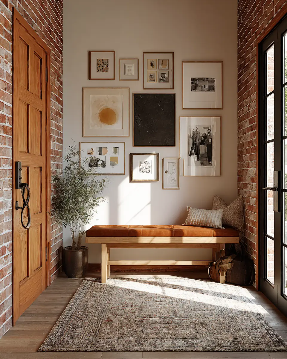 Rust Boho Entryway Decor Ideas