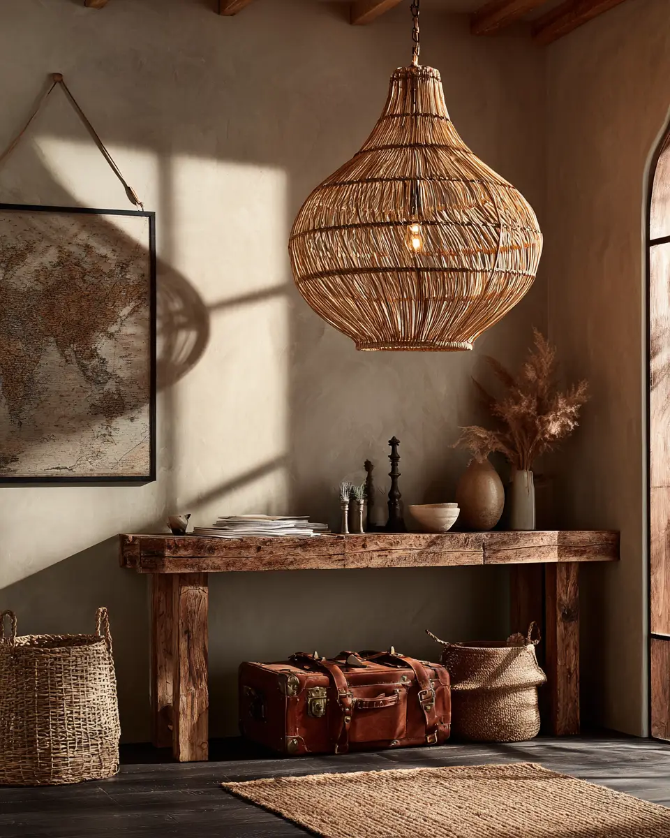 Rust Boho Entryway Decor Ideas