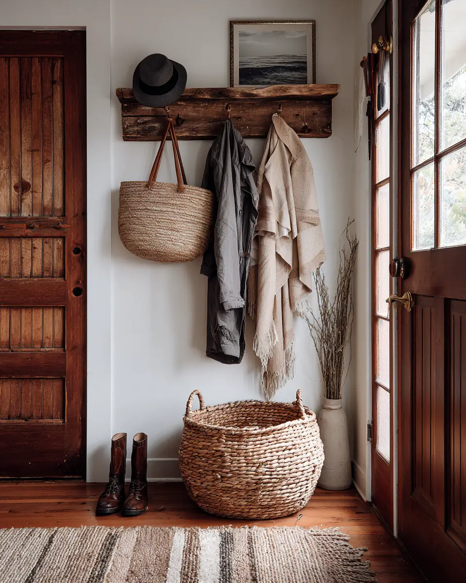 Rust Boho Entryway Decor Ideas