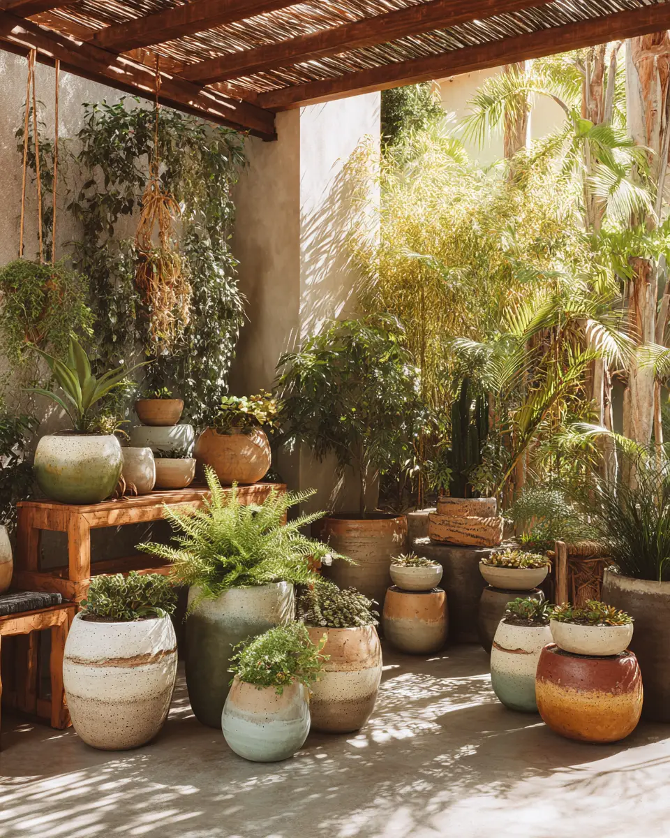 Rust Boho Patio Decor Ideas - Featured