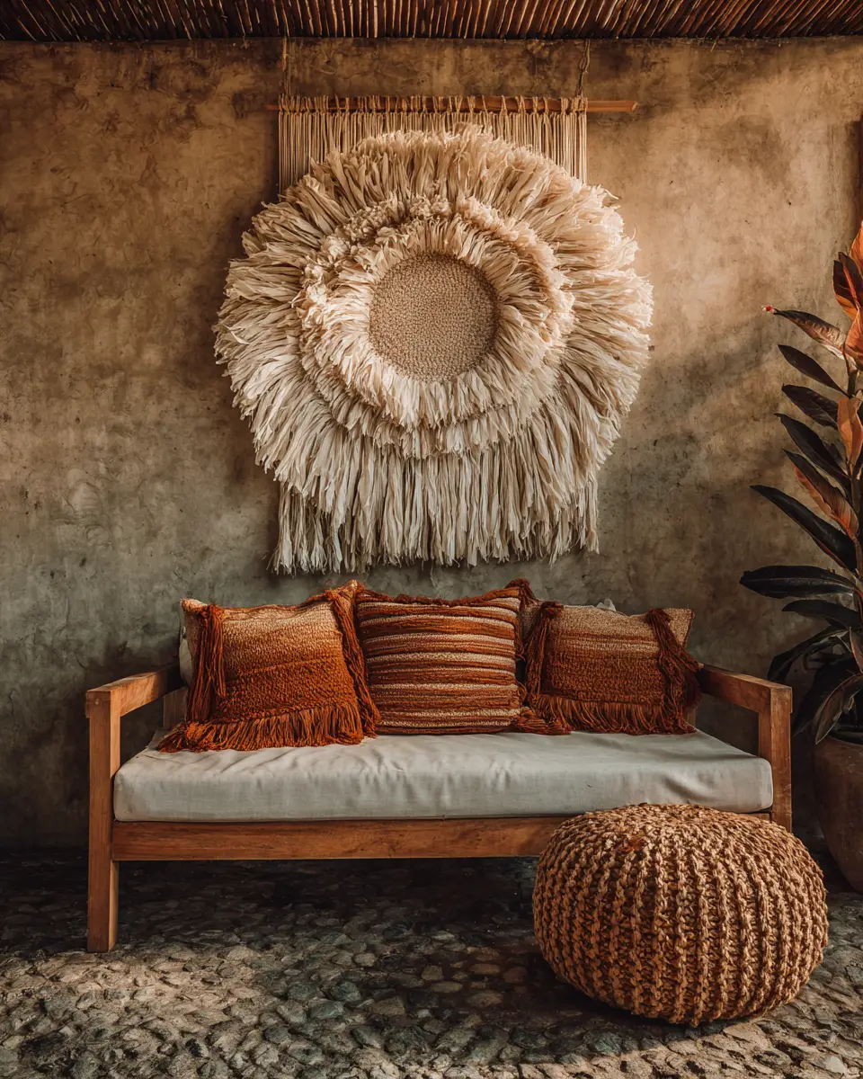 Rust Boho Patio Decor Ideas
