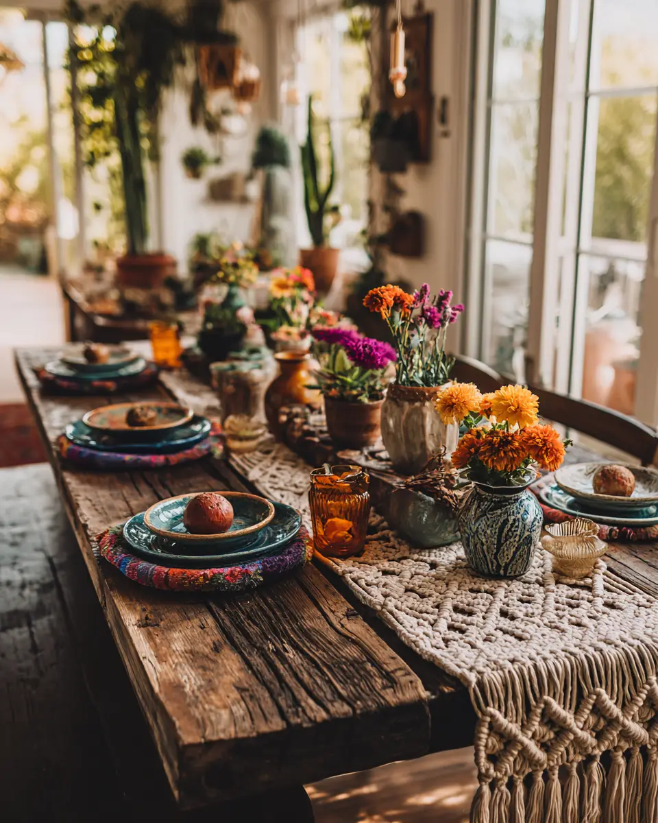 Rust Boho Patio Decor Ideas