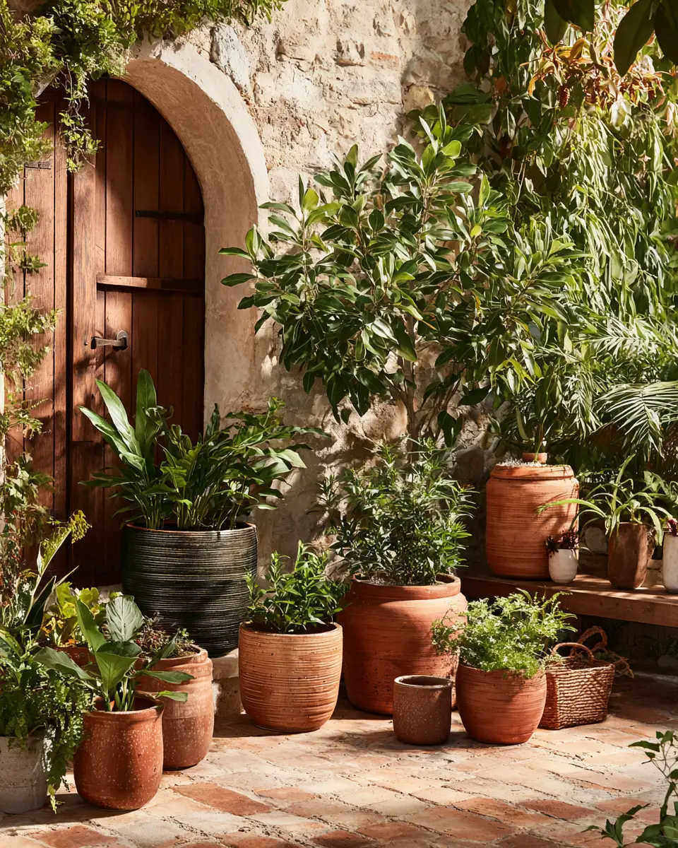 Rust Boho Patio Decor Ideas