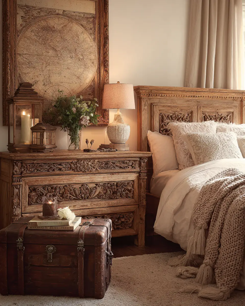 Rust Classic Bedroom Decor Ideas