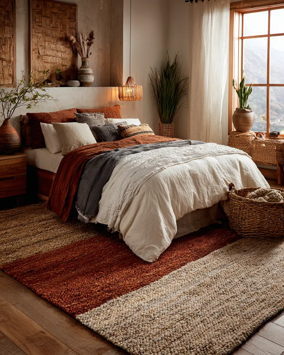 Rust Classic Bedroom Decor Ideas