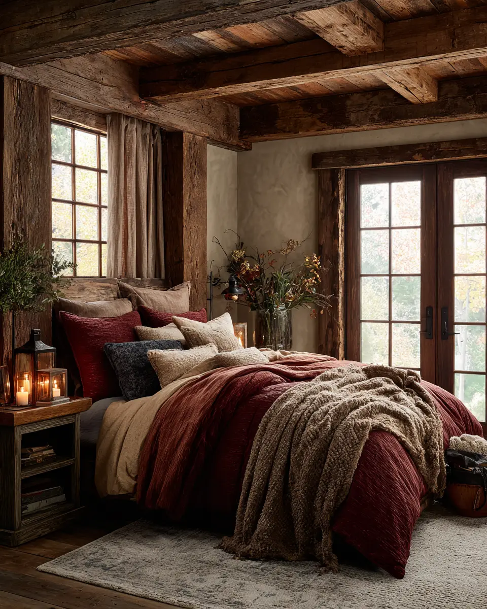Rust Classic Bedroom Decor Ideas