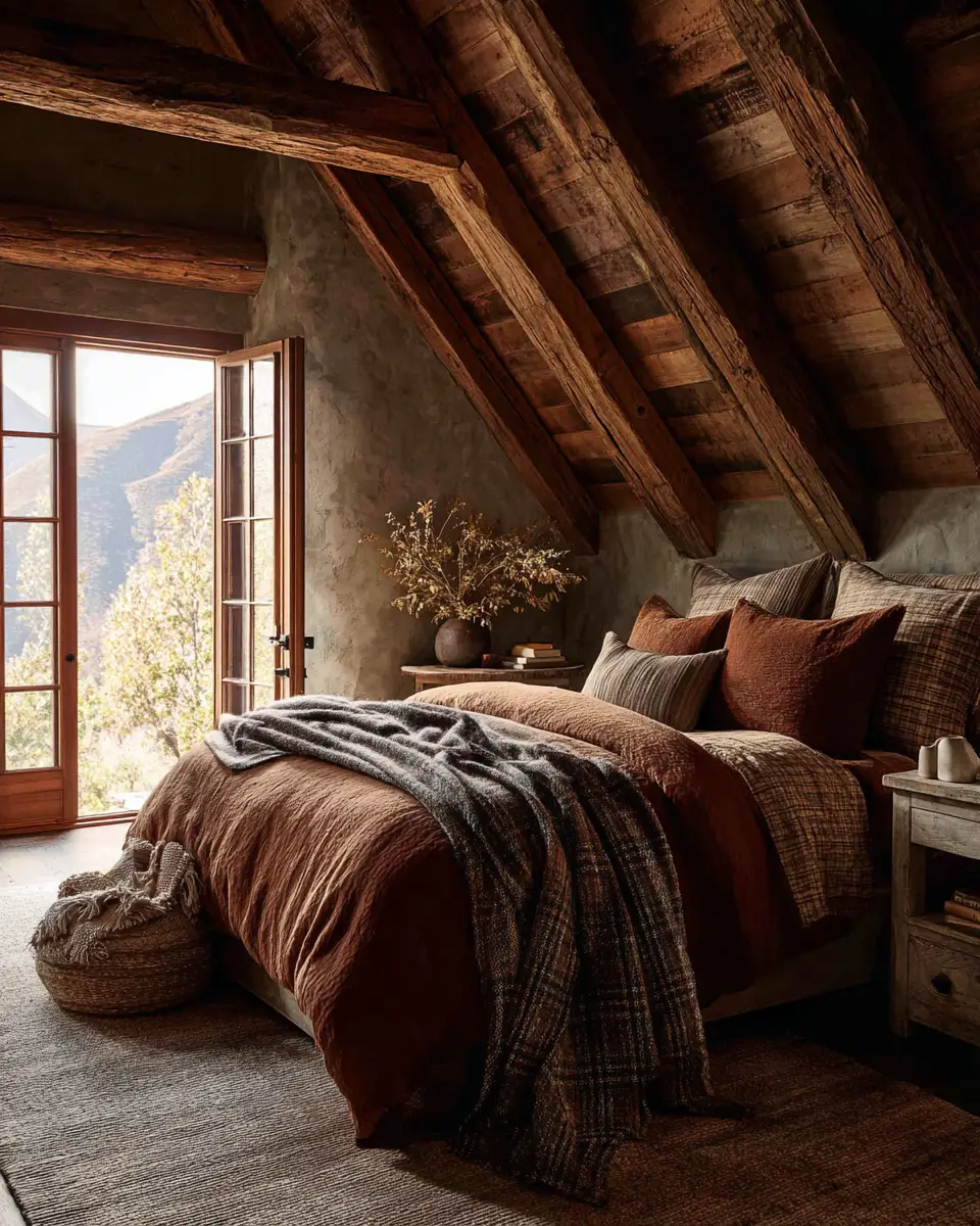 Rust Classic Bedroom Decor Ideas