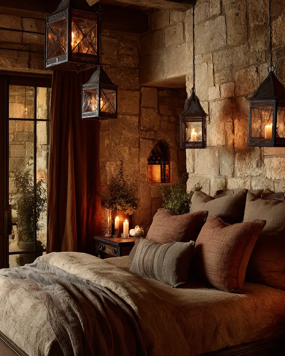 Rust Classic Bedroom Decor Ideas