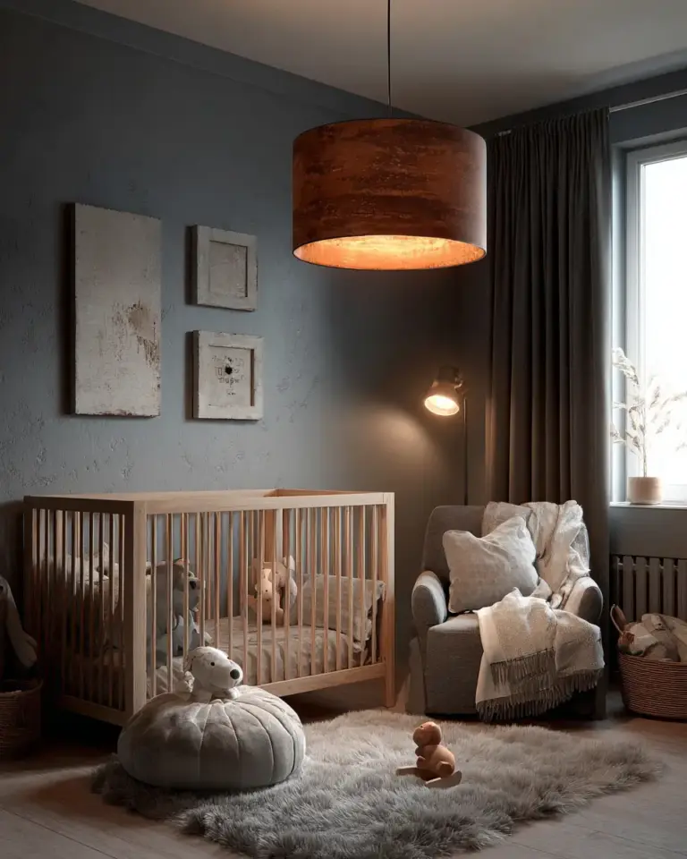 Rust Classic Nursery Decor Ideas - Featured