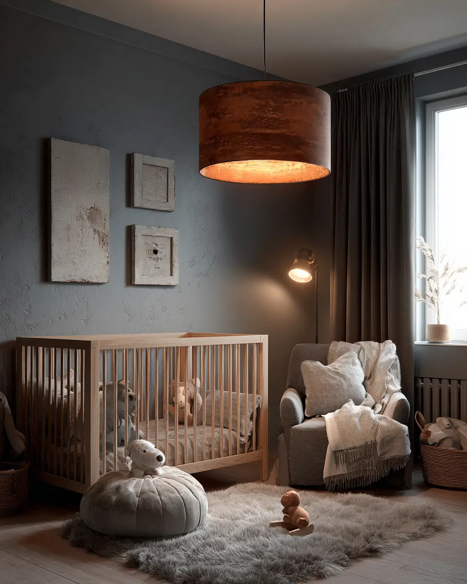 Rust Classic Nursery Decor Ideas - Featured