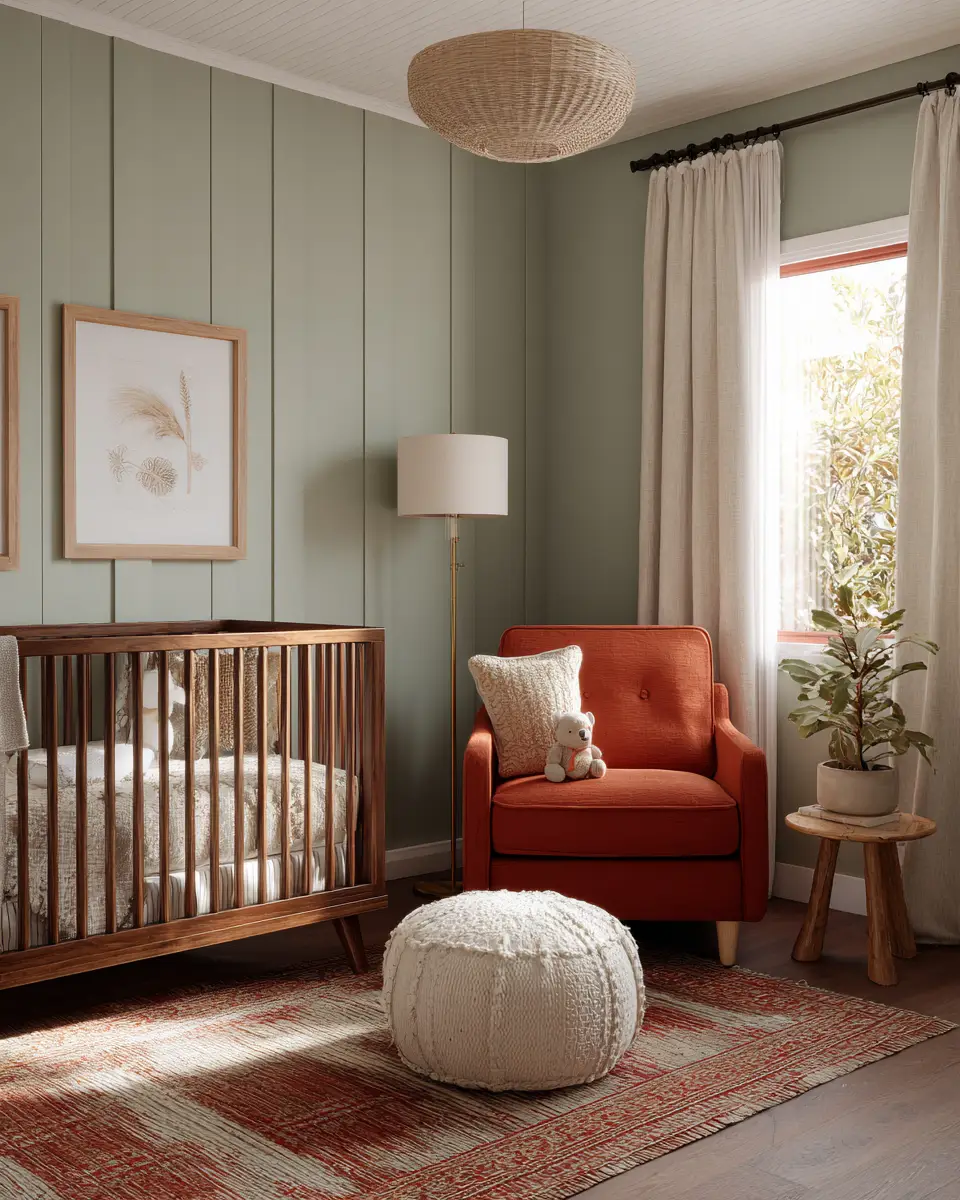 Rust Classic Nursery Decor Ideas