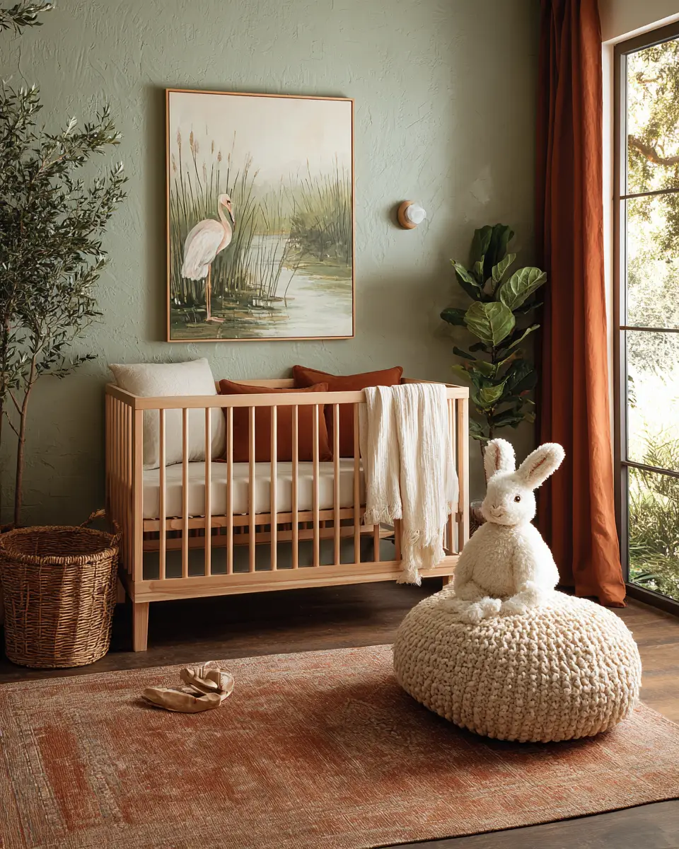 Rust Classic Nursery Decor Ideas