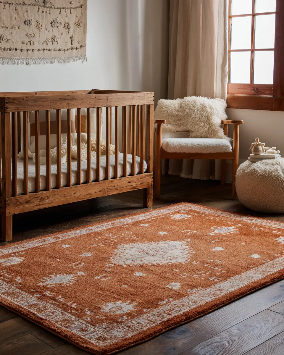 Rust Classic Nursery Decor Ideas