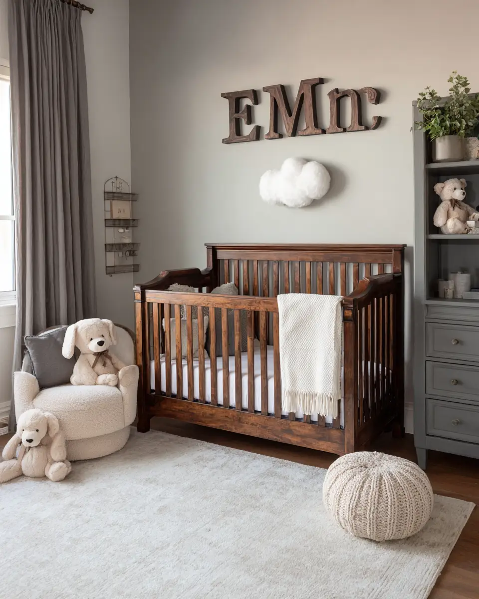 Rust Classic Nursery Decor Ideas
