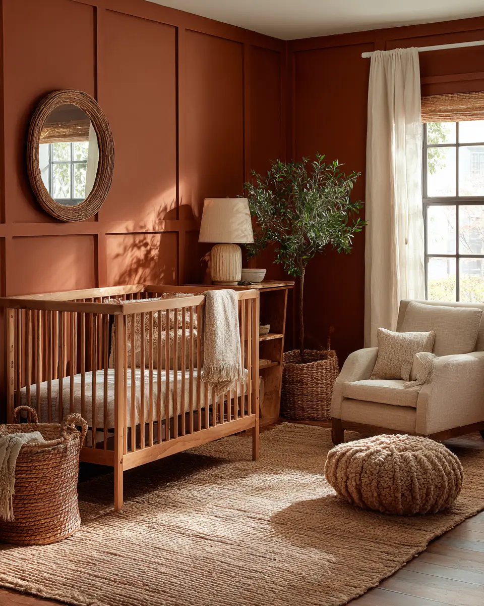 Rust Classic Nursery Decor Ideas