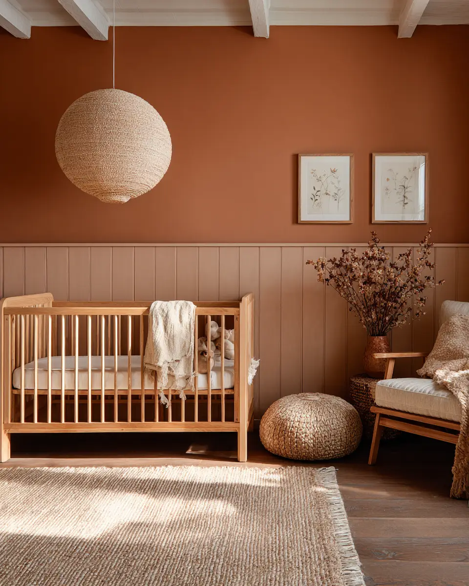 Rust Classic Nursery Decor Ideas