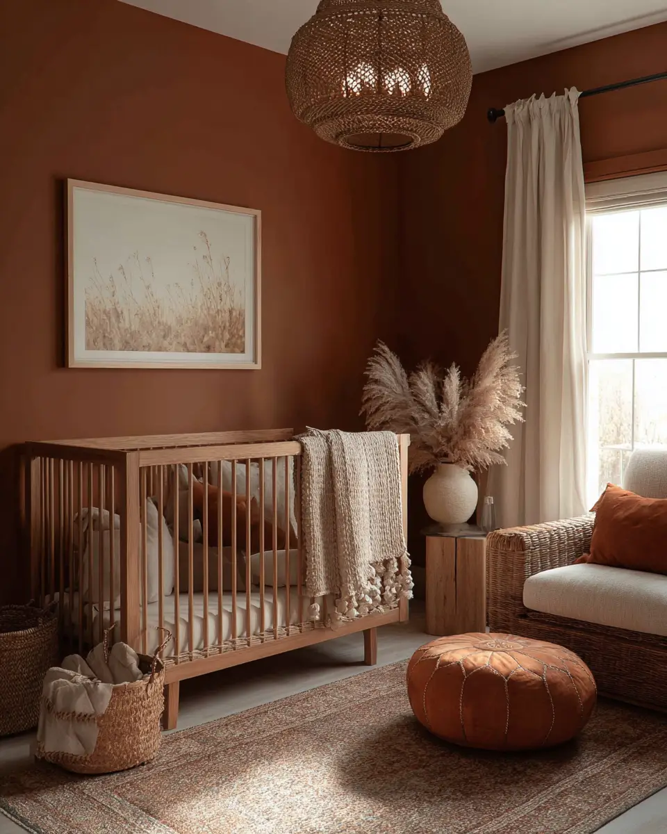 Rust Classic Nursery Decor Ideas