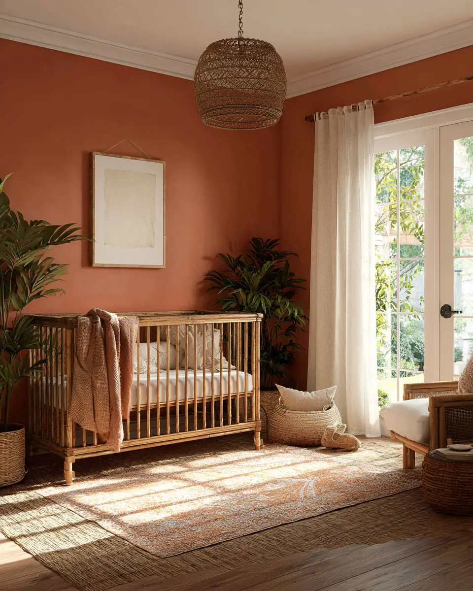 Rust Classic Nursery Decor Ideas