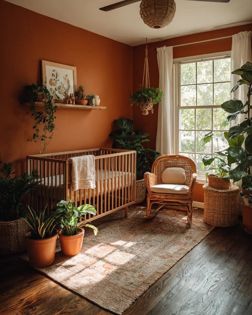 Rust Classic Nursery Decor Ideas