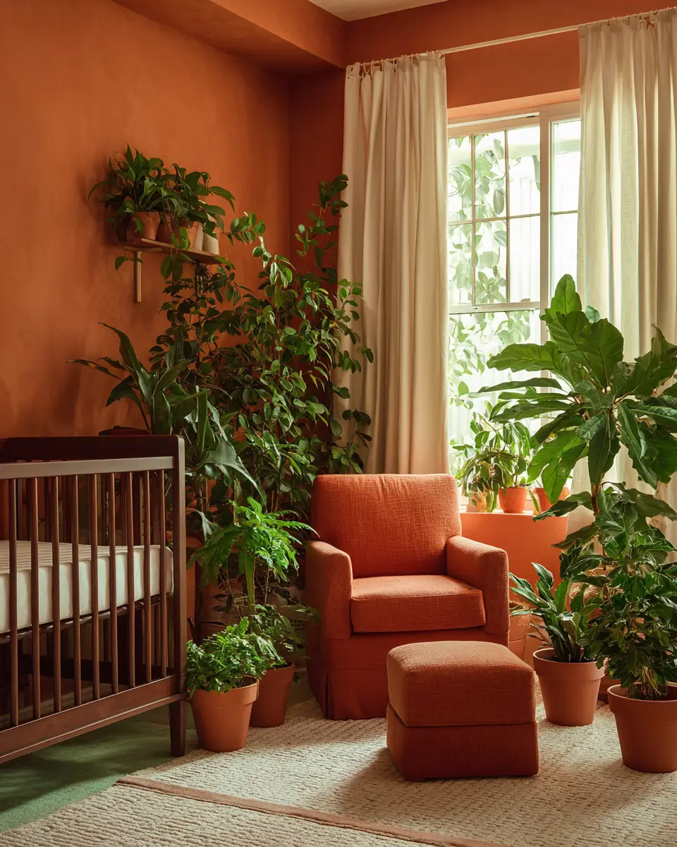 Rust Classic Nursery Decor Ideas