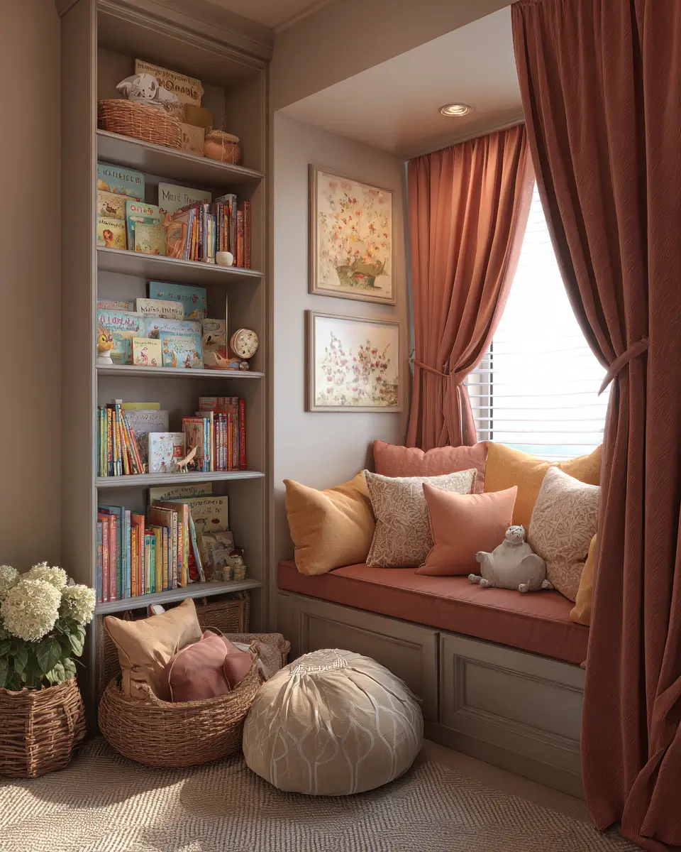 Rust Classic Nursery Decor Ideas